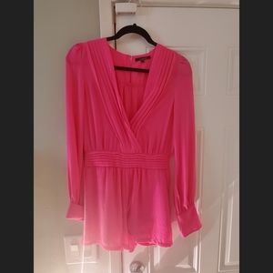Hot Pink Romper